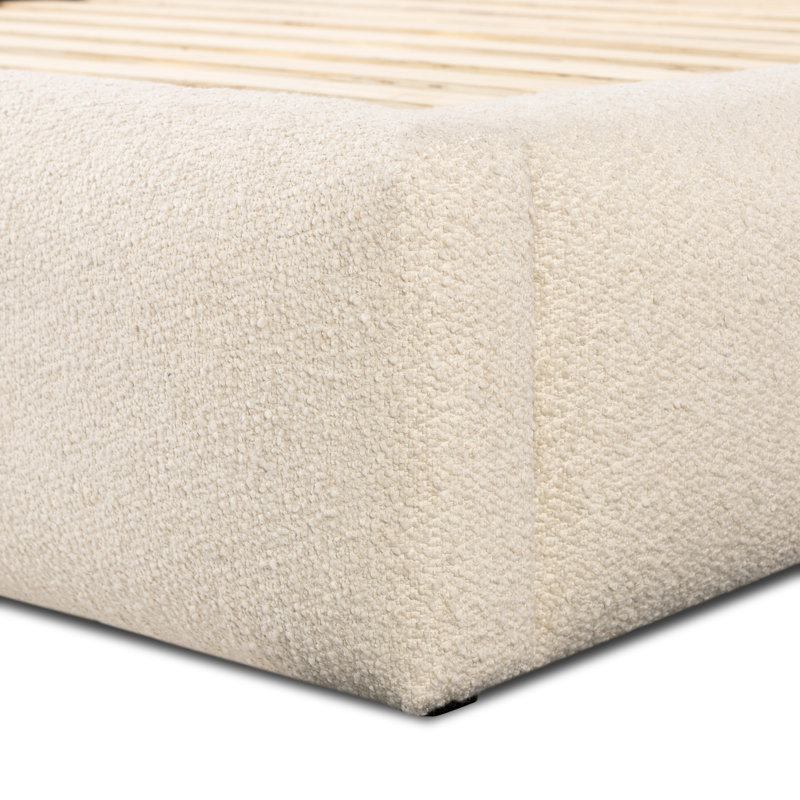 Quincy Upholstered Bed, Lisbon Cream, King