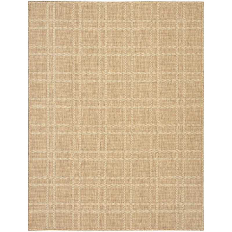 Akyla Plaid Indoor / Outdoor Area Rug, Rectangle 20'4" x 25'5"