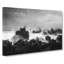 Waves Against The Rock In Abstract - Wrapped Canvas Print-55303551