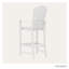 Chaise de bar POLYWOOD Palm Coast-21320262