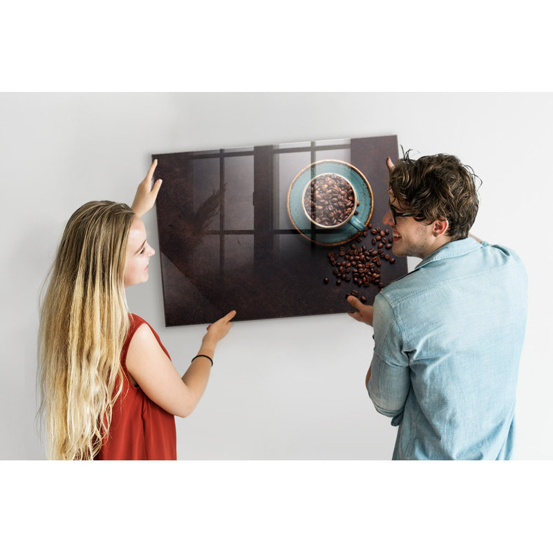 Magnetic Glass Photo Memo Board