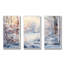 «Winter River Window View III - Winter Landscape», art mural-103155914-103155915
