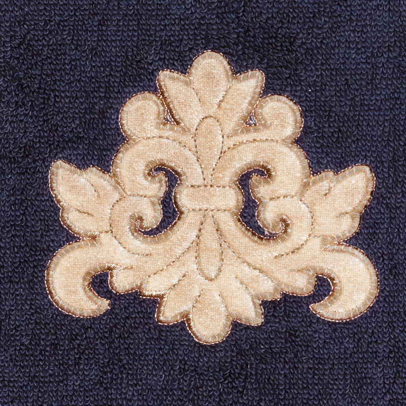  100% Turkish Cotton Hand Towel, Marine
