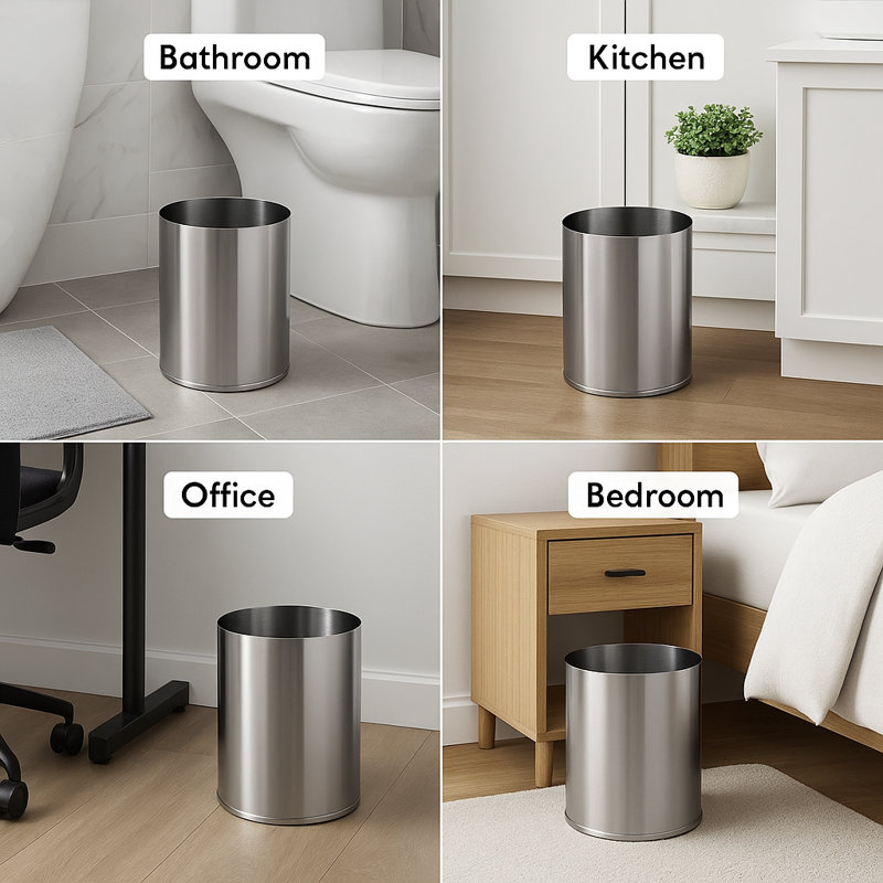 Collection en acier inoxydable de luxe Lustra