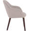 Ensemble de 4 chaises de salle à manger Corrigan Studio® revêtues de velours avec pieds en fer-568116371