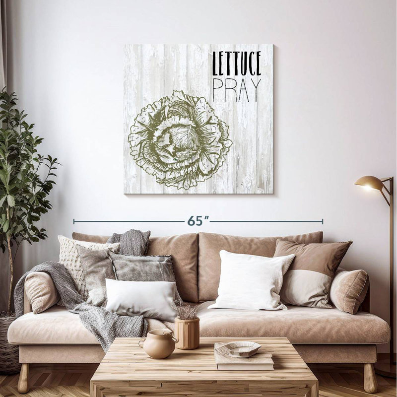 Ketti Witty Vegetables I, 39" H x 39" W
