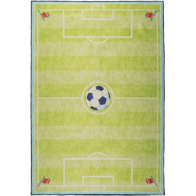 Trym Rectangle Machine Woven Polyester Rug