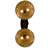 Dallaire 4 - Light Mahogany Bronze Kitchen Island Pendant
