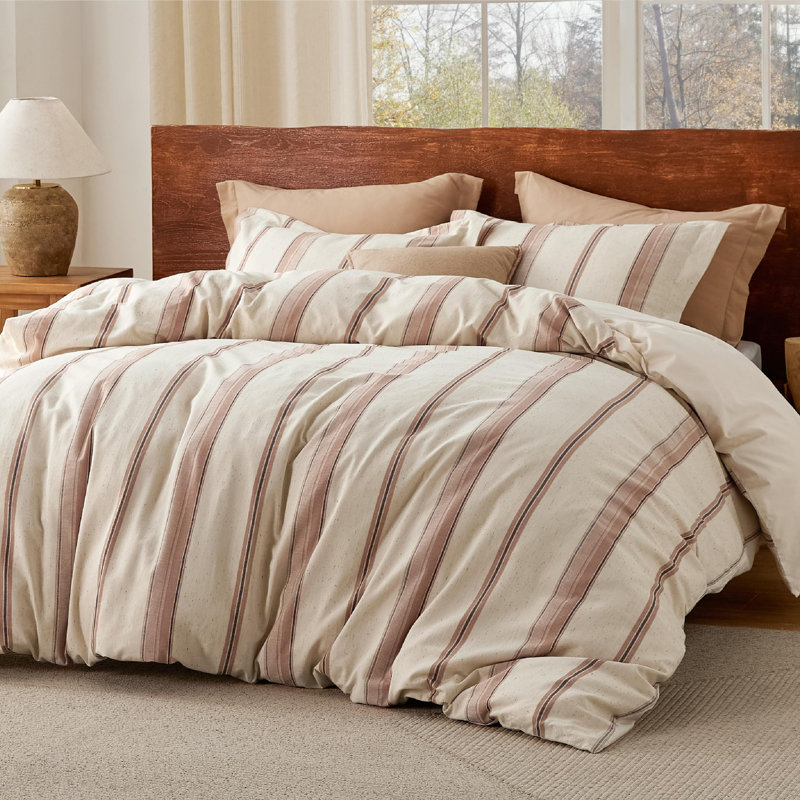 Ensemble de housse de couette Bedure, Housse de couette grand + 2 taies décoratives