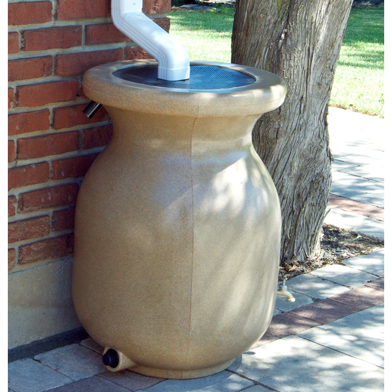 50 gallons Baril de pluie en plastique
