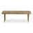 Baird Slatted Washed Wooden Bench