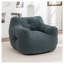 Fauteuil poire en tissu Teddy