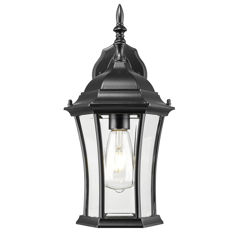 Francesca Lane Wall Light, Matte Black