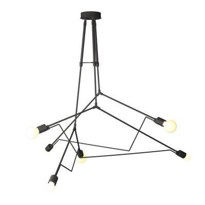 Lustre d'extérieur 6 lumières Divergence