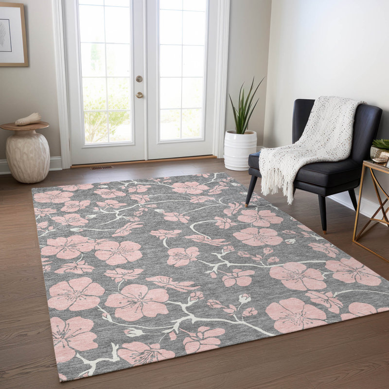 Tapis intérieur / extérieur gris Inoa , 10 pi x 14 pi
