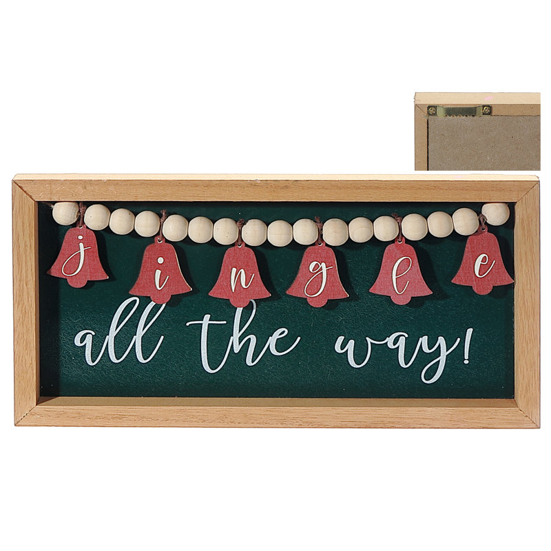 Enseigne encadrée Jingee All The Way Bead