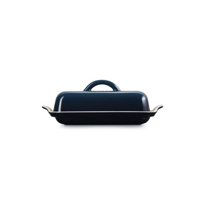 Le Creuset Stoneware Heritage Butter Dish, 8.3 in. - Nuit