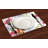 Polyester Floral Rectangle Placemat
