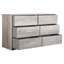 Commode 6 tiroirs avec grands tiroirs-144372625