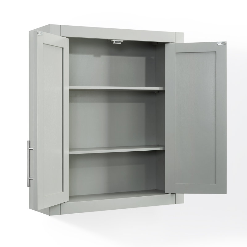 Allura Bathroom Cabinet, Gray
