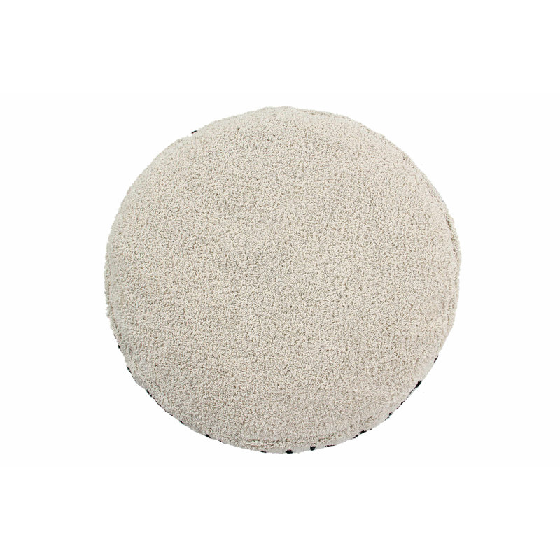 ABC Round Pouf
