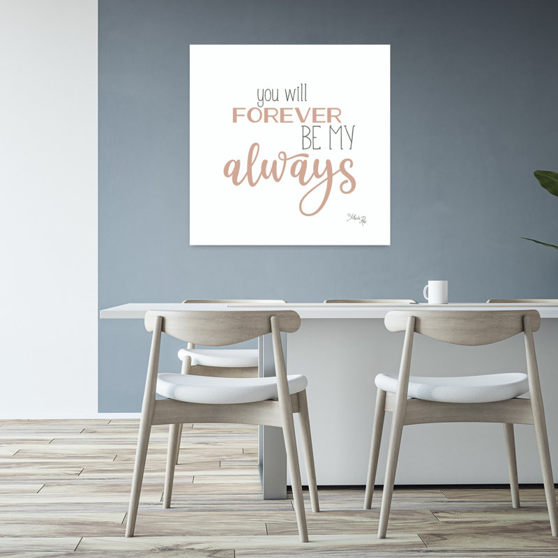 «Forever Be My Always», art contemporain abstrait, H 32 po x l 32 po