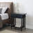 Ironcraft Solid + Manufactured Wood Side Table-1054744318