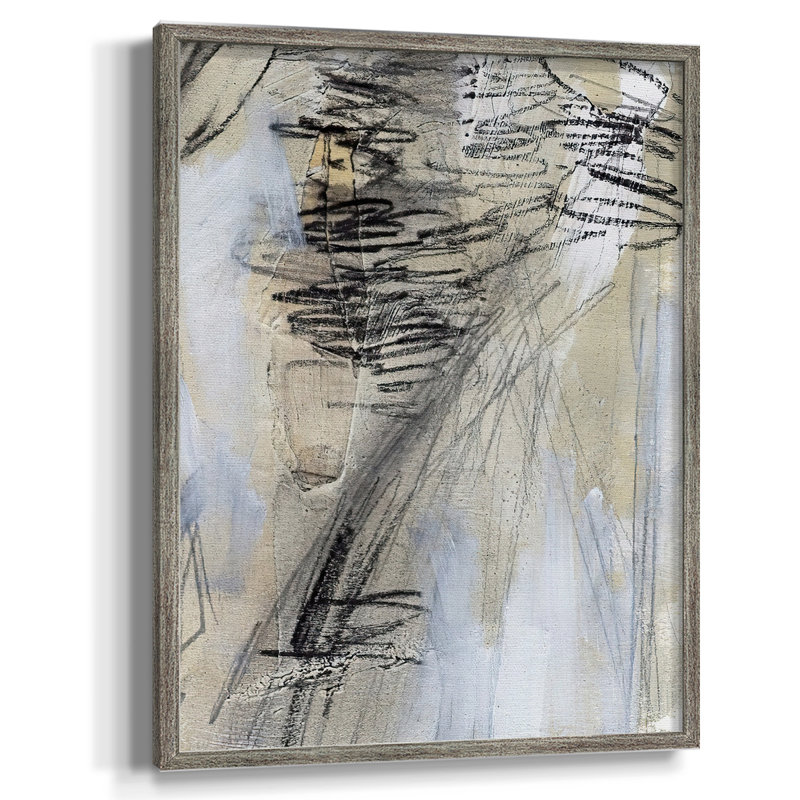 MaskedNotesV Framed Print - Solid Wood, 11" H x 9" W