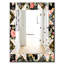 Miroir mural obsidian fleuri 22-40097959