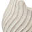 11.5X7x7 Inches Beige Sand And Cement Shell Planter For A Bohemian Touch In Your Bedroom