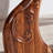 Solid wood frame round edge carved solid legs