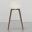Tabouret à hauteur de comptoir / de bar Bentwood (ensemble de 2)-1696710983