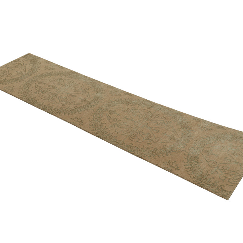 Handmade Silk and Wool Area Rug