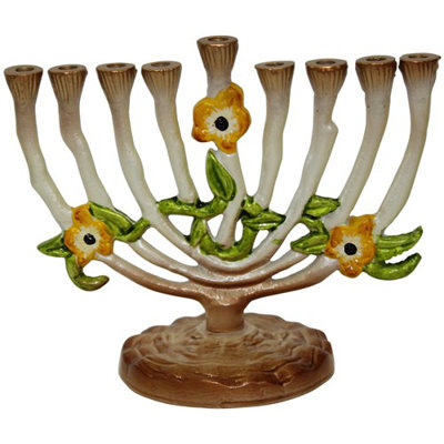 Stainless Steel Menorah