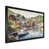 Impression noire sur toile encadrée sélectionné