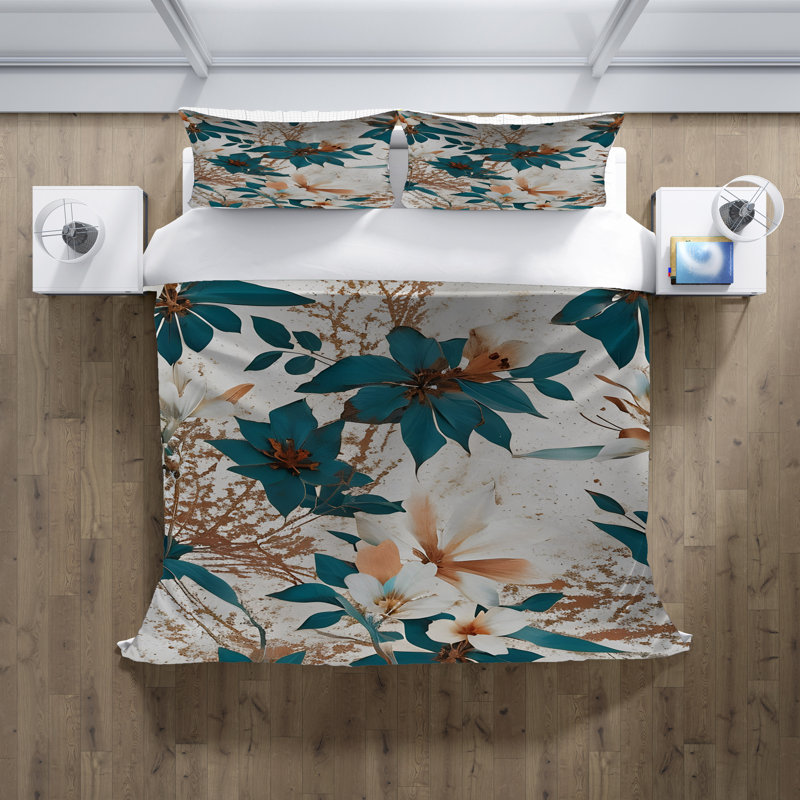 Literie , Housse de couette grand + 2 grandes taies décorat