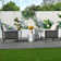Hudson 3-Piece Patio Sets With End Table