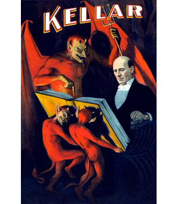 « kellar », affiche rétro