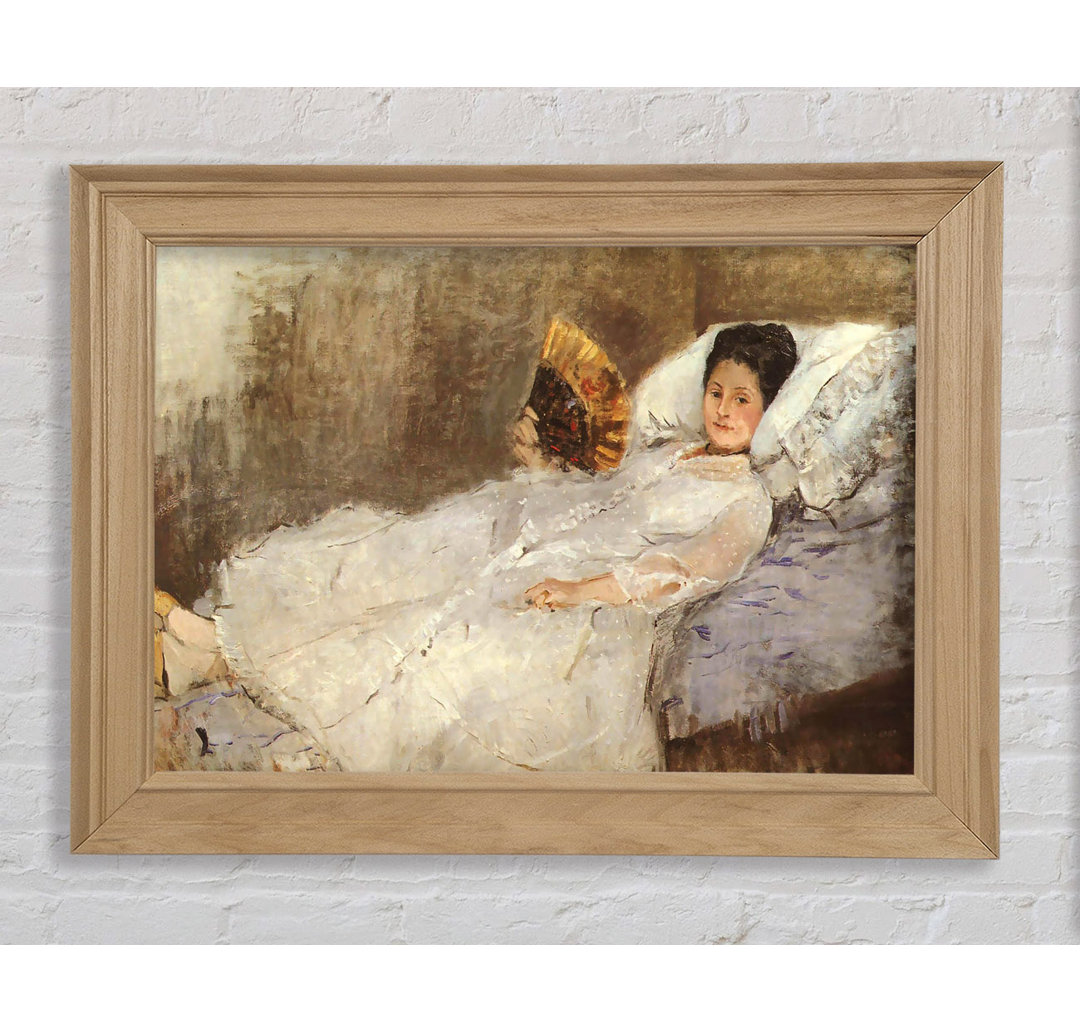 Morisot Porträt von Madame Hubard - Druck