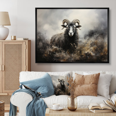 " Charcoal Sheep Beauty I "