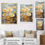 Golden Pond Lotus Tranquility I sur toile-105385404-105385395