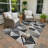 Machine Washable Indoor/Outdoor Lanphear ACN2399 Patchwork Rug-1574929234