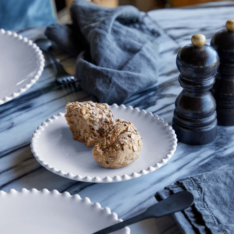 Pearl Stoneware Bread And Butter Plate