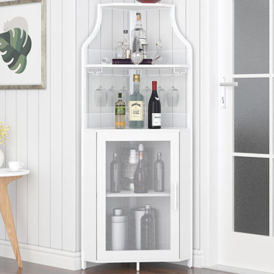 12.7 cm Iron Wine Bar Cabinet