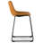 Upholstered Counter Stool with Metal Frame-339263135-368227588