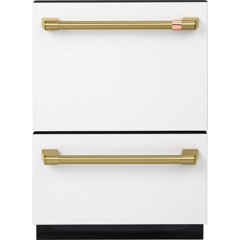 Refrigerator Handle, Brushed Brass