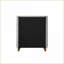 Commodes et amp; Commode de rangement contemporaine à 4 tiroirs Cleo | Gris | Boucle