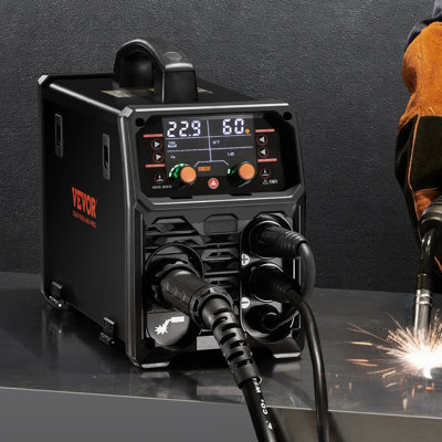 MIG Welder 200Amps Welding Machine 4-in-1 Gas MIG/Flux Core MIG/Stick/Lift TIG