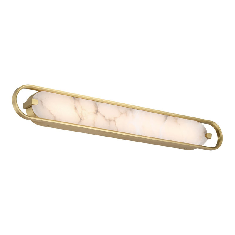 Noga, Vanity , 36", Alabaster, Gold