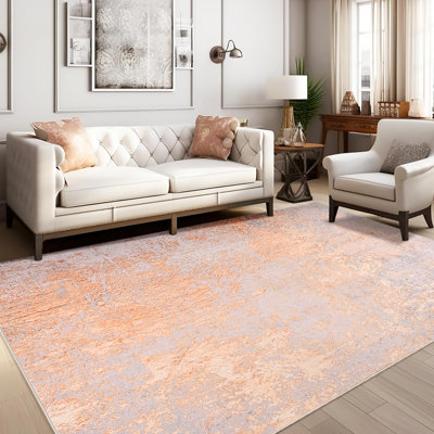 Tapis moderne antidérapant et lavable Fillender